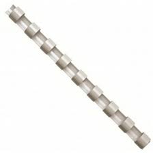 Inele din Plastic, 14 mm, 125 Coli, 100 buc/cut, Alb, Optima