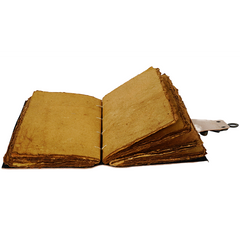 Jurnal Vintage, Copertă Piele Naturală, KDL-134, Krashell