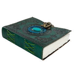 Jurnal Vintage, Copertă Piele Naturală, KDL-409, Krashell