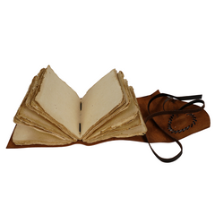 Jurnal Vintage, Copertă Piele Naturală, KR-L056, Krashell