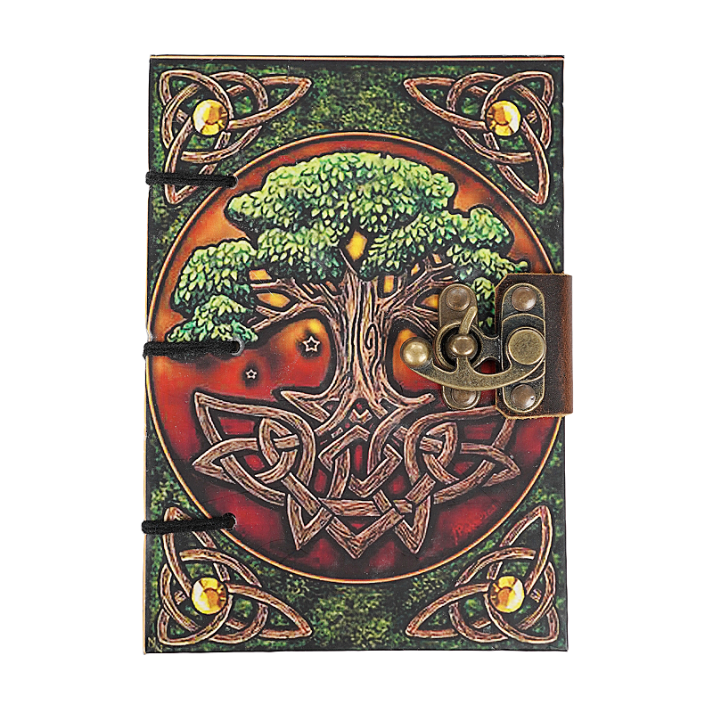 Jurnal Vintage, Copertă Piele Naturală, PP-L052, Krashell