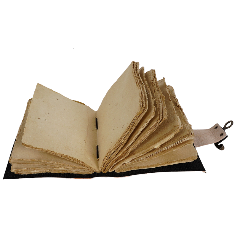 Jurnal Vintage, Copertă Piele Naturală, KDL-179, Krashell