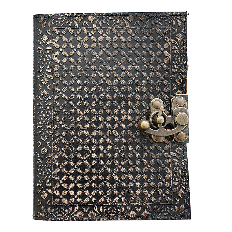 Jurnal Vintage, Copertă Piele Naturală, KDL-403, Krashell