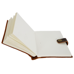 Jurnal Vintage, Copertă Piele Naturală, KR-L006, Krashell