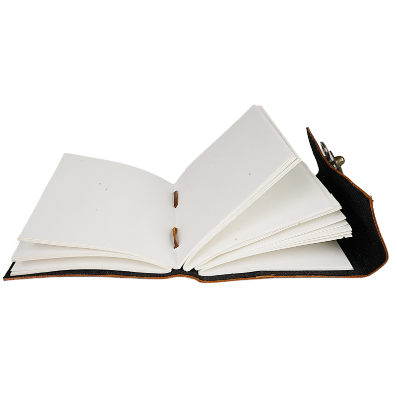 Jurnal Vintage, Copertă Piele Naturală, KR-L008, Krashell