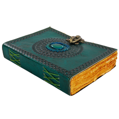 Jurnal Vintage, Copertă Piele Naturală, KDL-183, Krashell