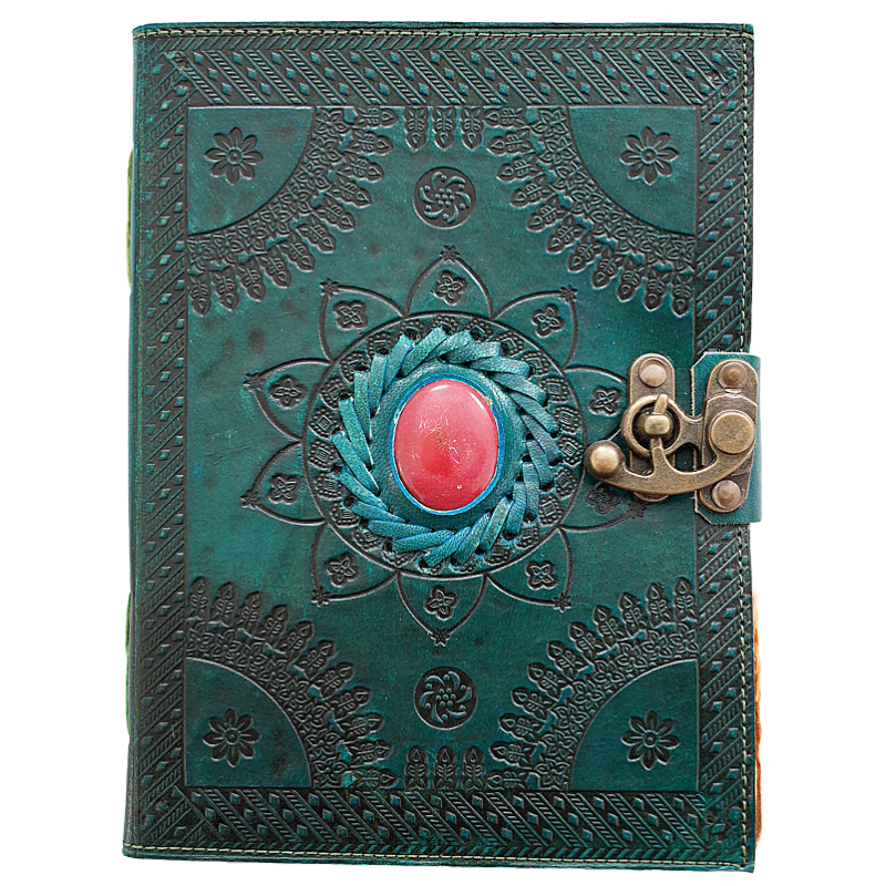 Jurnal Vintage, Copertă Piele Naturală, KDL-606, Krashell