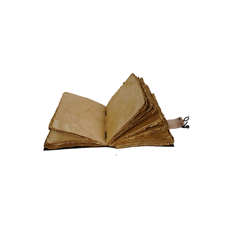 Jurnal Vintage, Copertă Piele Naturală, KDL-021, Krashell