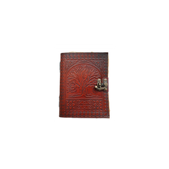 Jurnal Vintage, Copertă Piele Naturală, KDL-021, Krashell