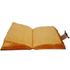 Jurnal Vintage, Copertă Piele Naturală, KDL-413, Krashell