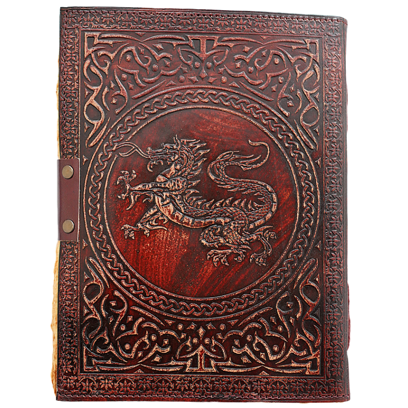 Jurnal Vintage, Copertă Piele Naturală, KDL-604, Krashell