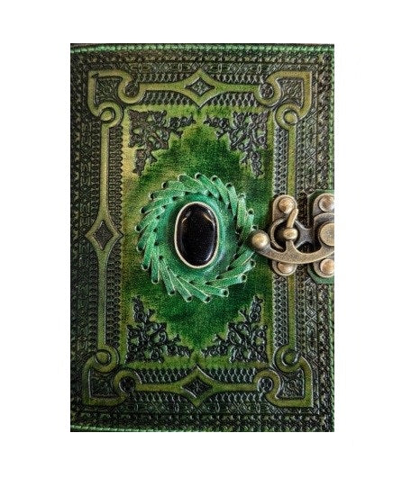Jurnal Vintage, Copertă Piele Naturală, KDL-501, Krashell