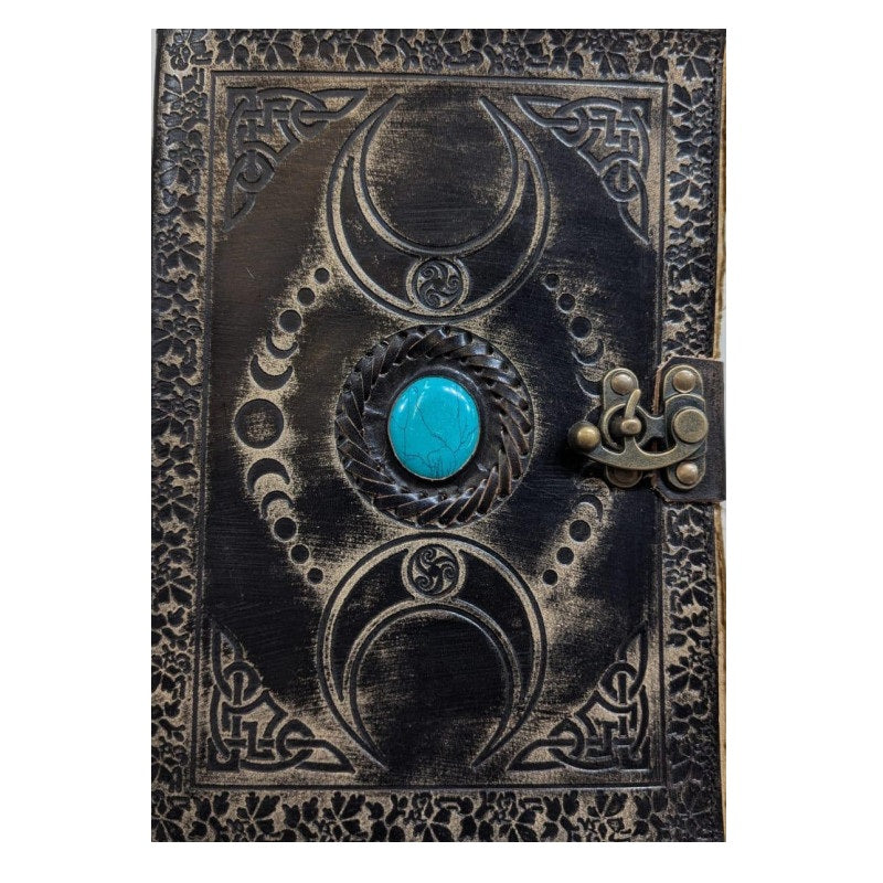 Jurnal Vintage, Copertă Piele Naturală, KDL-502, Krashell