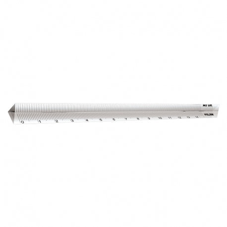 Riglă Plastic, 15 cm, Triunghiulară, Milan
