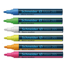 Marker Deco, Maxx 265, Cretă Lichidă, Schneider