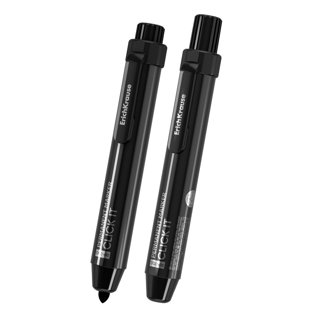 Marker Permanent, Retractabil, RP-700 Click it, ErichKrause
