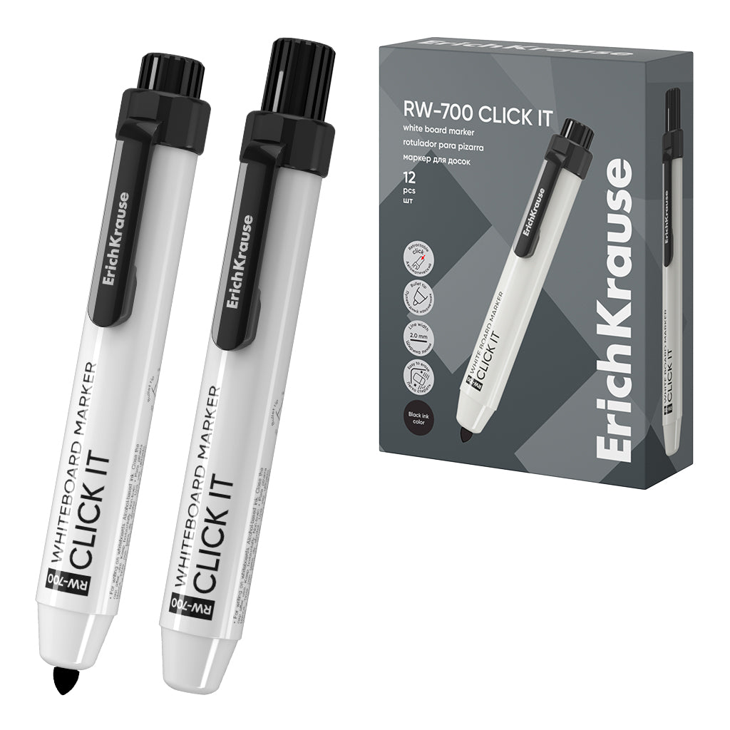 Marker Whiteboard, RW-700 Click it, ErichKrause