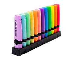 Textmarker, 12 culori / set, Daco