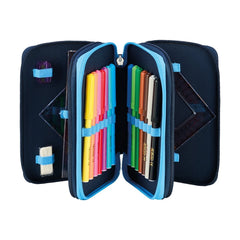 Penar Echipat, 3 Fermoare, 31 Piese, Motiv Cosmic Explorer, Herlitz