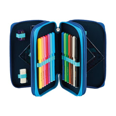 Penar Echipat, 3 Fermoare, 31 Piese, Motiv Jungle Safari, Herlitz