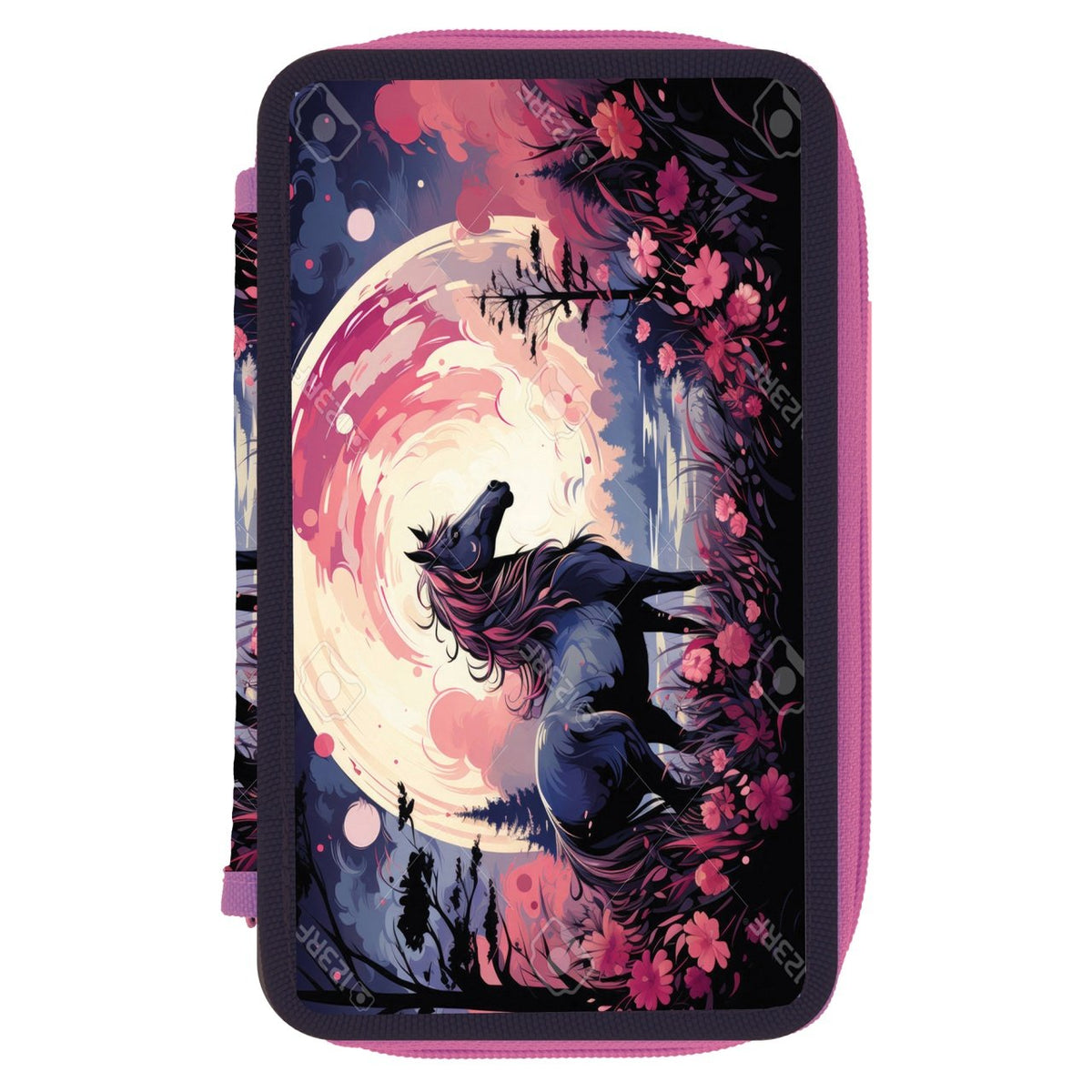 Penar Neechipat, 3 Fermoare, Motiv Horse , Herlitz