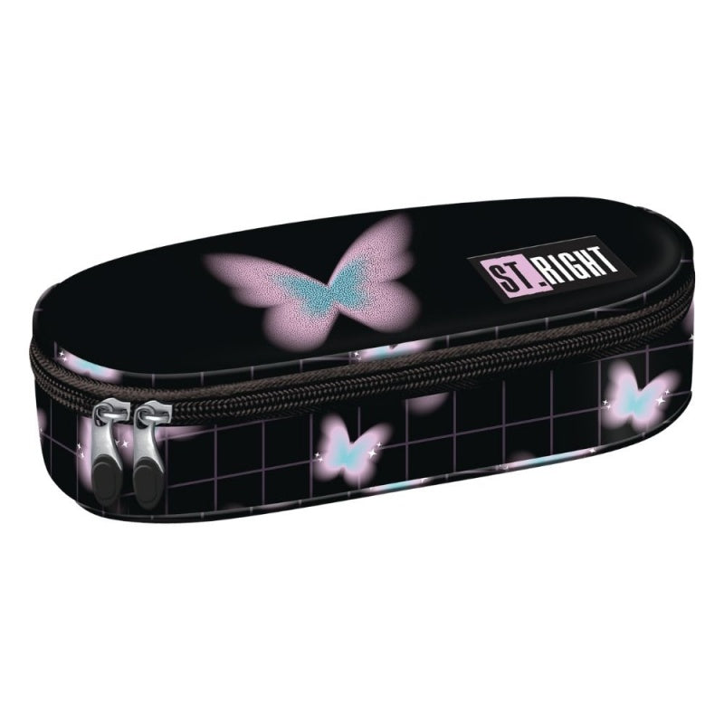 Penar Borsetă, cu Clapetă Interioară, Pastel Butterfly, St.Right