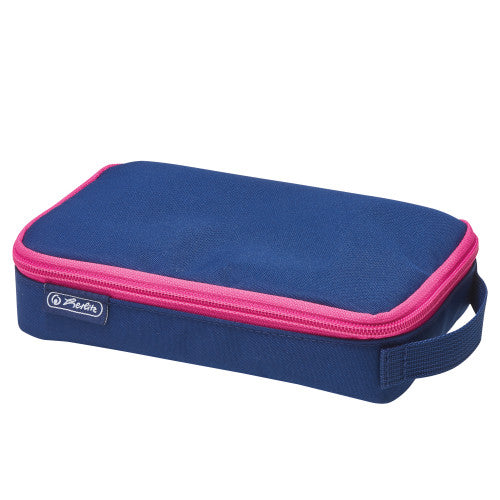 Penar Tip Etui 2 Go, Bleumarin / Roz, Herlitz