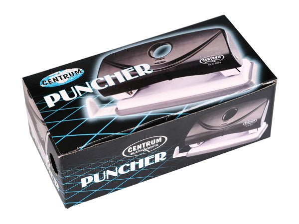Perforator Plastic, 10 coli, BLACK&WHITE, Centrum