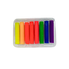 Plastilină, Fluorescentă, 8 culori/set, Herlitz