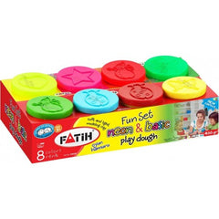 Plastilină Ușoară, 8 culori, Modeling Dough Fatih