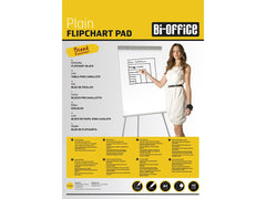 Rezervă Hârtie pentru Flipchart, 50 coli/top, 65 x 98 cm, Bi-silque