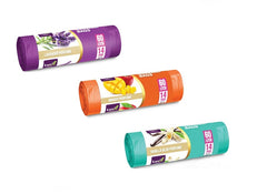 Saci Menajeri, 60L, 14 buc/rolă, Parfumați, Luxia
