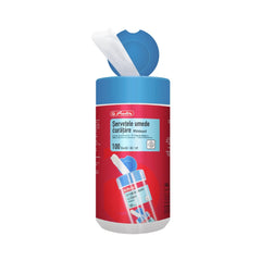 Șervețele Umede Whiteboard, 100 buc/tub, Herlitz
