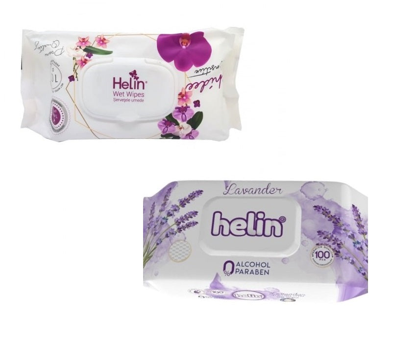 Șervetele Umede, 100buc/set, Helin