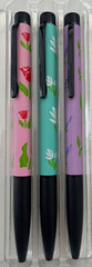 Set Pixuri Flora, Motive Înflorate, 3 buc / set, Submarine