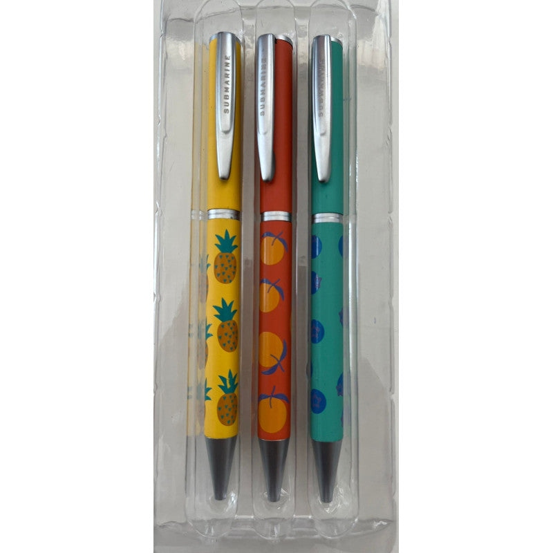 Set Pixuri Frubloom, Motive Fructe, 3 buc / set, Submarine