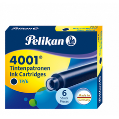Patroane Mici de Stilou, Albastru Închis, 6 buc/set, Pelikan