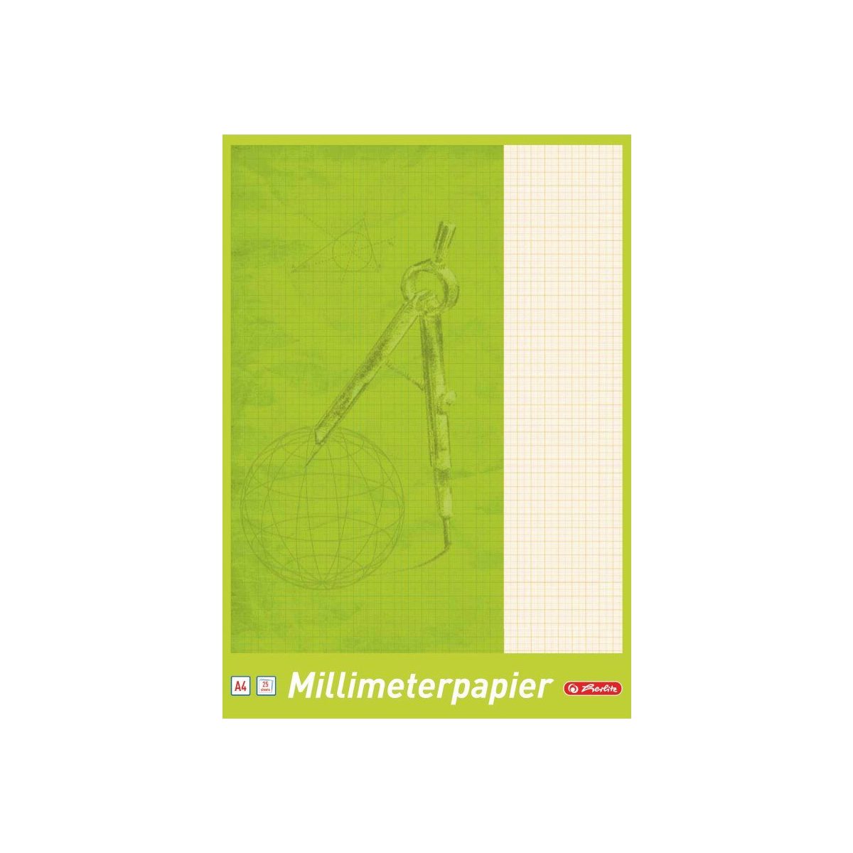 Hârtie Milimetrică, A3 & A4, Herlitz