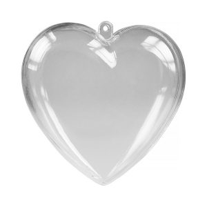 Formă din Plastic, Transparentă, Inimă, Diferite Diametre, Meyco, 45012
