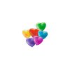 Set Baloane Mini, Formă de Inimă, Diverse Culori, 20 Bucăți, Herlitz, 40011677
